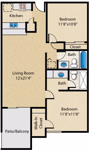 The Ironwood 290 floor plan